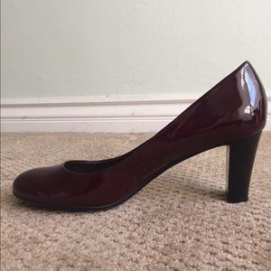 Calvin Klein Babe patent leather heels