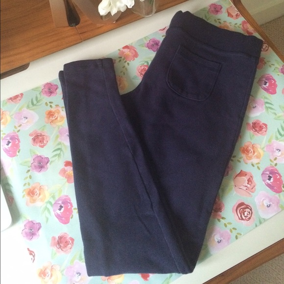Like New Navy Leggings/sweats - S - Picture 3 of 4