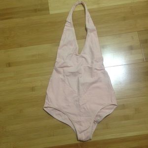 Pink bodysuit