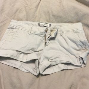 Tan shorts from Abercrombie and Fitch