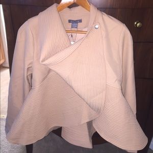 Gracia woven pleated jacket