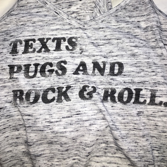 GREY LACE TRIM TANK - Picture 2 of 4