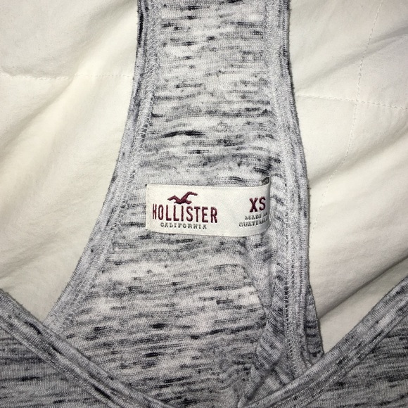 GREY LACE TRIM TANK - Picture 3 of 4