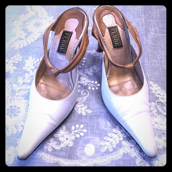 Gianfranco Ferré leather heel