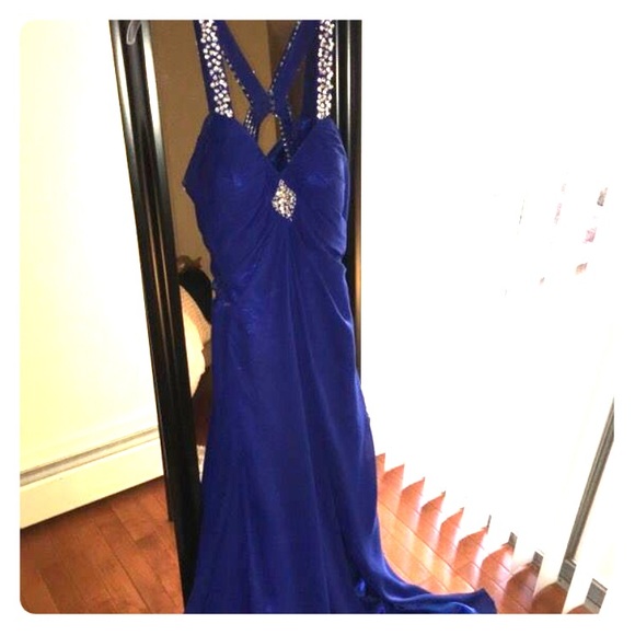 Navy Night Gown