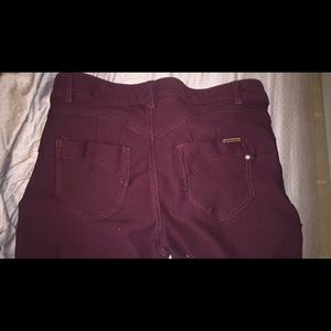Size 30 Burgundy jeans