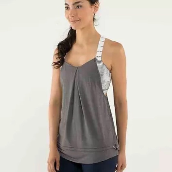 Lululemon loose tank with built in bra