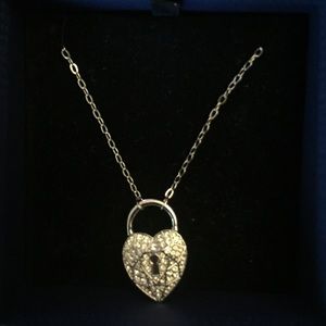 Swarovski heart necklace