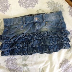 Denim skirt