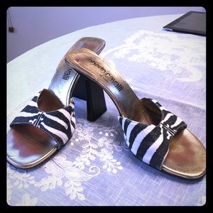 Roberto Cavalli medium height heel