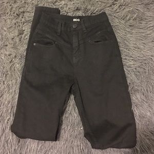 High rise skinny jeans