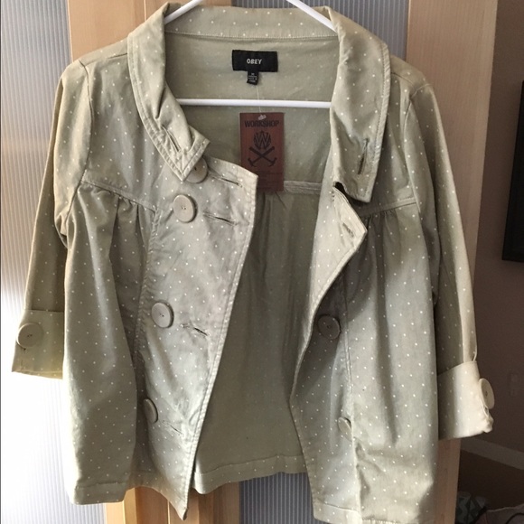 OBEY Buttoned Blazer - Picture 2 of 4