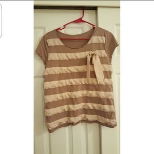 MUST GO! Striped Loft t shirt