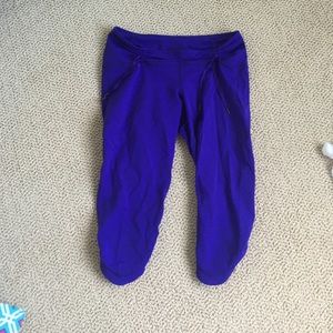 Purple lululemon leggings never worn