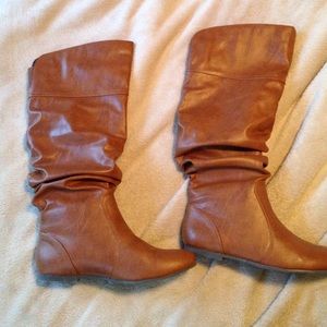 Brown Knee High Boots