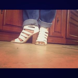 Sam Edelman White Sandals