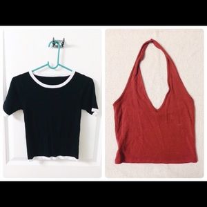 Halter Top and Ringer Tee bundle