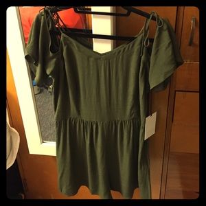 Olive romper by Kendall + Kylie