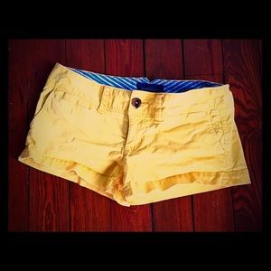 Banana Yellow American Eagle Shorts