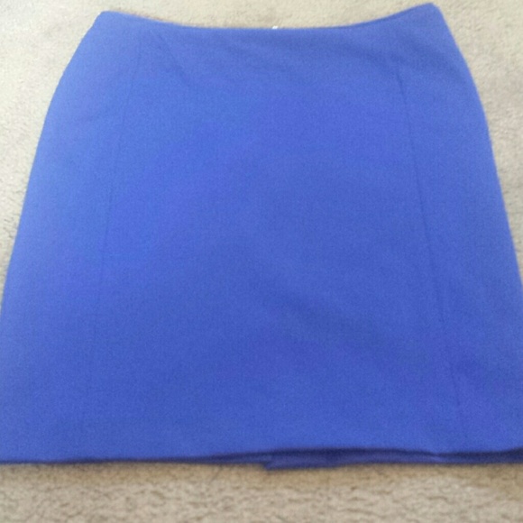 Blue H&M Pencil Skirt