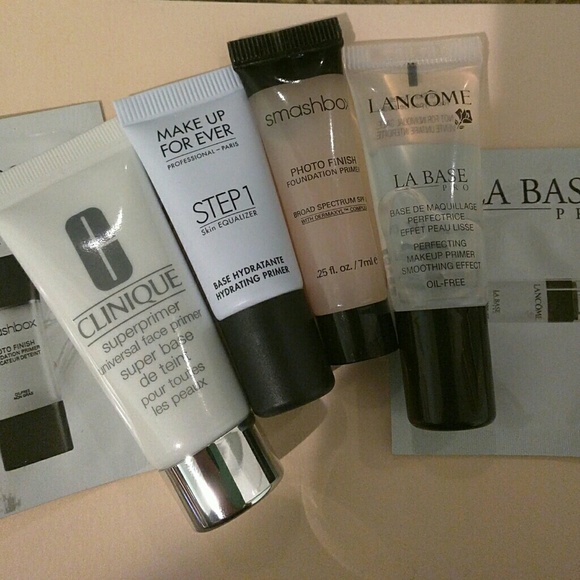 Primer sampler pack, smashbox photo finish  & more