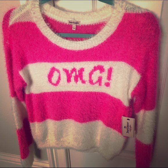 Juicy Couture sweater.