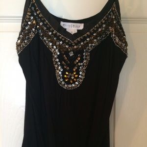 White House black market beaded tank