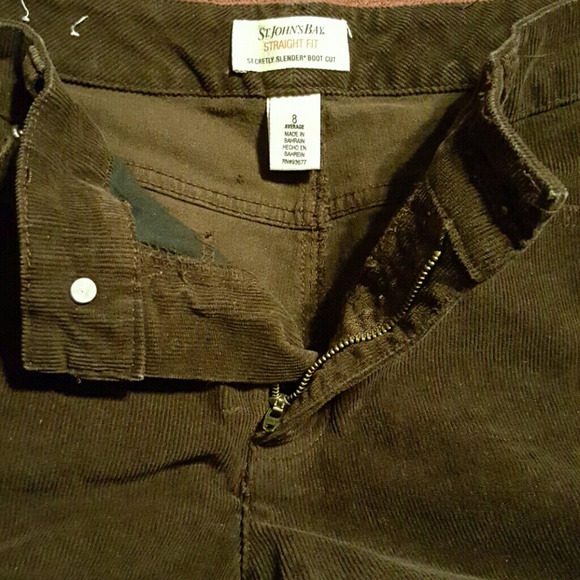 Brown corduroy