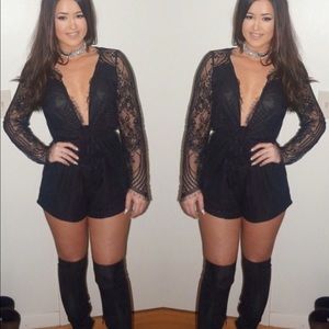 Black romper
