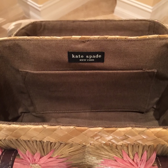 ✨Final Price✨Kate Spade Raffia Straw Bag - Picture 3 of 4