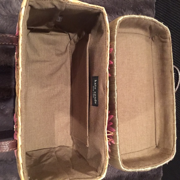 ✨Final Price✨Kate Spade Raffia Straw Bag - Picture 4 of 4