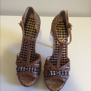 Jessica Simpson heels. Never wore outside.