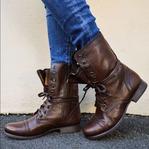 Steve Madden Troopa Combat Boots