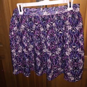 Fun, high wasted skirt!