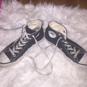 Black High Top Converse
