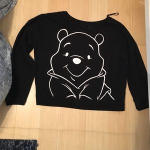 Winnie the Pooh Cropped Sweater