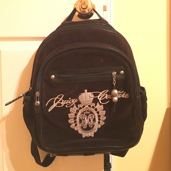 Cute and trandy juice couture backpack!