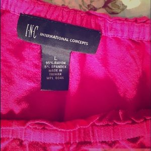 INC pink tunic