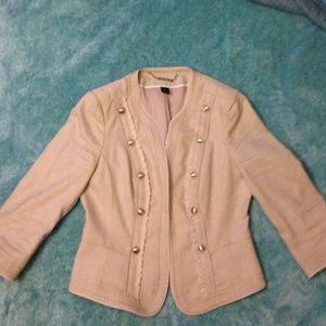 WHBM Cropped Blazer