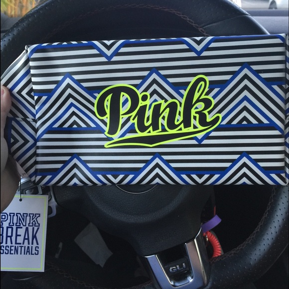 Pink beach bag