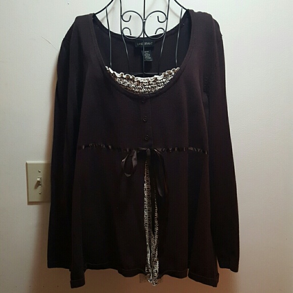 Lane Bryant long sleeve top