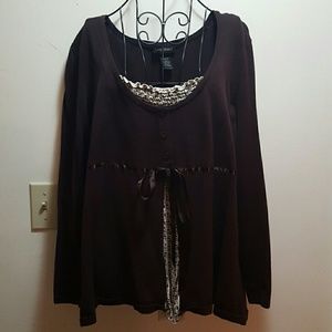 Lane Bryant long sleeve top Lane Bryant long sleeve top