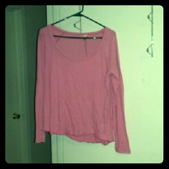 Long sleeve pink Mossimo shirt XL