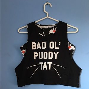 Looney Tunes x HLZBLZ crop tank