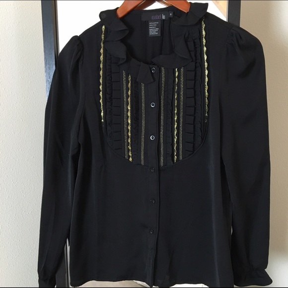 Isabel Lu bib blouse