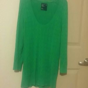 American Eagle extra large green sweater