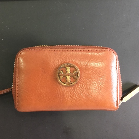 Tory Burch key ring wallet