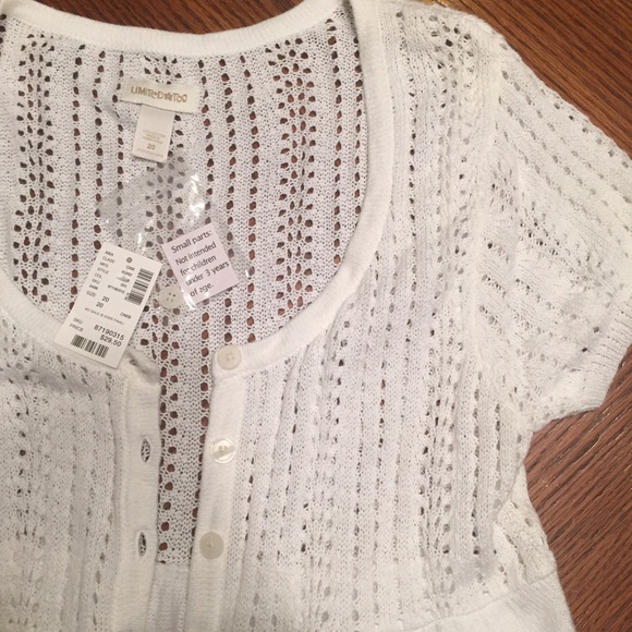 NWT limited too sweater - Picture 2 of 2