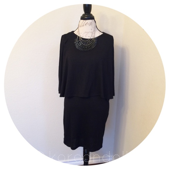 1 hr sale✂️Layered black dress✂️final price