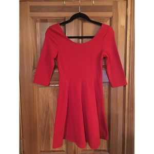 Red Express Skater Dress